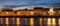 Nantes panorama across Loire River