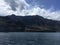 Napali Coast Mountains and Cliffs and Kalalau Beach and Valley Seen from Pacific Ocean - Kauai Island, Hawaii.