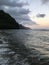 NaPali Coast Sunrise on Kauai Island, Hawaii.