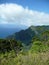 Napali coastline mountains in Kauai