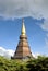 Napametaneedol pagoda on top of mountain, Thailand