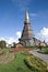 Napametaneedol pagoda on top of mountain, Thailand
