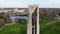 Naperville, Illinois, Aerial View, Downtown, Millennium Carillon