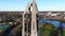 Naperville, Illinois, Downtown, Millennium Carillon, Aerial View