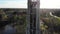 Naperville, Illinois, Millennium Carillon, Downtown, Aerial View