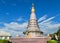 Naphapholphumisiri pagoda on the park top of doi inthanon in ChiangMai