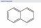 Naphthalene hydrocarbon molecule