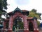 Napier museum entrance gate, historic building situated at Thiruvananthapuram