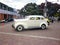 NAPIER, NEW ZEALAND - December 2014- Classic vintage cars in the art deco town