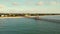 Naples Beach and Fishing Pier at Sunset, Florida.