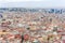 Naples buildings cityscape panoramic view, Campania, Italy