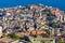 Naples City Aerial View Cityscape In Italy
