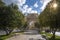 Naples gate or Porta Napoli in Lecce, Italy