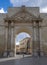 Naples gate or Porta Napoli in Lecce, Italy