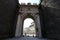 Naples, Italy - 18 September 2019: Porta Capuana, the ancient access to the city