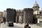 Naples, Italy - 18 September 2019: Porta Capuana, the ancient access to the city