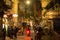 NAPLES, ITALY - OCTOBER 31, 2015: Unknown people on the one of the old shabby narrow streets in the historical part of Naples.