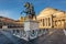 Naples, Italy, Piazza del Plebiscito square