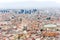 Naples panoramic view, in background the business directional center, Campania, Italy