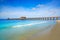 Naples Pier and beach in florida USA