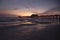 Naples Pier colorful sunset