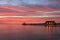 Naples Pier at sunset, Gulf of Mexico, USA