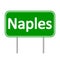 Naples road sign.