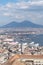 Naples skyline with Vesuvius