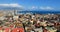 Naples, Vesuvius and port, Italy