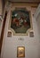 Napoli - Dipinto novecentesco sulla controfacciata della Chiesa di Santa Caterina a Chiaia