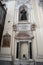 Napoli - Edicola sinistra in controfacciata della Chiesa di Sant`Agostino degli Scalzi
