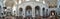 Napoli - Panoramica della navata della Chiesa di Santa Maria degli Angeli alle Croci