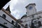 Napoli - Scorcio delle cupole di Santa Maria La Nova dal chiostro