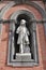 Napoli - Statua di Carlo III sulla facciata di Palazzo Reale