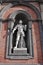 Napoli - Statua di Carlo V d`Asburgo sulla facciata di Palazzo Reale