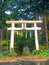 Nara, Japan - July 26, 2017: Beautiful wooden structure at Todai Ji Temple, in Tokyo