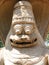 Narasimha stone statue in Hampi