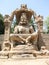 Narasimha stone statue in Hampi