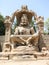 Narasimha stone statue in Hampi