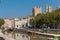 Narbonne is a town in southern France on the Canal de la Robine