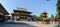 Narita, Chiba, JAPAN - July, 2018: Narita-san Shinshoji temple has history of over 1000 years located in central narita