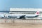 NARITA - JAPAN, JANUARY 25, 2017: B-2094 Boeing 777 Air China Cargo Ready to Take Off in International Narita Airport, Japan.