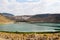 Narligol Crater lake volcanic Nar lake at Green tour in Cappadocia, Turkey