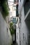 Narrow alleyway in Amalfi, Italy