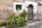 Narrow alleyway in the old town of Morano Calabro