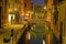 Narrow canal in Venice