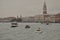 Narrow canals and alleyways in Venice. City of monuments in gondola
