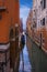 Narrow channel-street in Venice