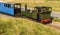 Narrow Gauge Steam Railway Train