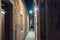 Narrow illuminated istreet